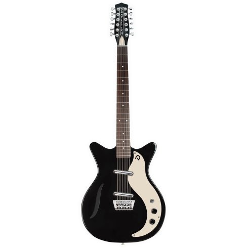 DANELECTRO VINTAGE 12 STRINGS GLOSS BLACK