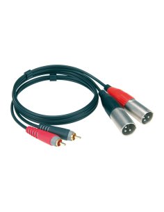 KLOTZ AT-CM0200 2 RCA / 2 XLR M 2MT.