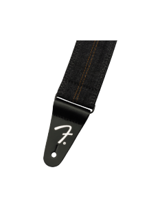 FENDER STRAP X WRANGLER WASHED BLACK STICH 2