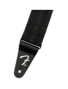 FENDER STRAP X WRANGLER WASHED BLACK STICH