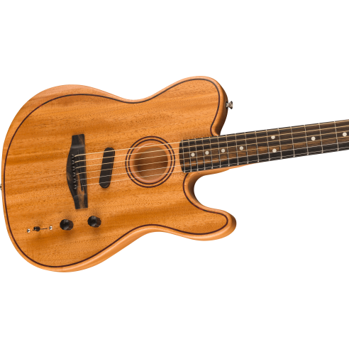 FENDER AMERICAN ACUSTASONIC TELE NATURAL W/BAG