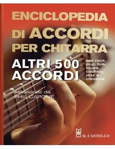 CAPONE ALTRI 500 ACCORDI CHITARRA