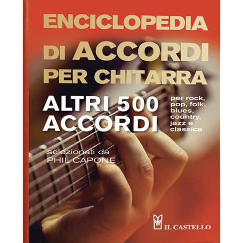 CAPONE ALTRI 500 ACCORDI CHITARRA