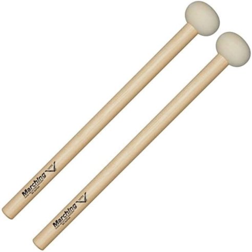Vater MV-B3PWR \'\'Power Bass Drum Mallets\'\' - Battente in feltro duro - Per grancasse da 24\'\' a 26\'\'