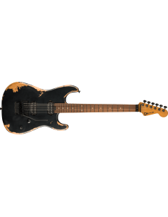 CHARVEL PRO MOD RELIC SAN DIMAS STYLE 1 HH FR WEATHERED BLACK