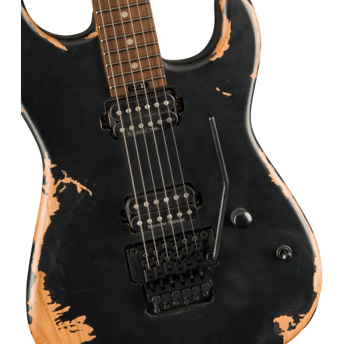 CHARVEL PRO MOD RELIC SAN DIMAS STYLE 1 HH FR WEATHERED BLACK