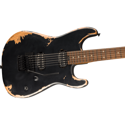 CHARVEL PRO MOD RELIC SAN DIMAS STYLE 1 HH FR WEATHERED BLACK