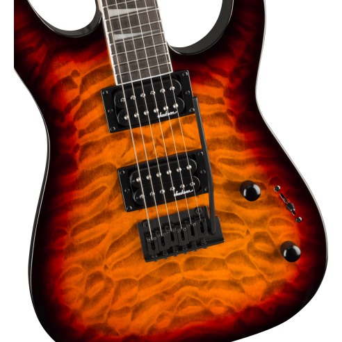 JACKSON JS20 DKQ 2PT TRASPARENT TOBACCO BURST