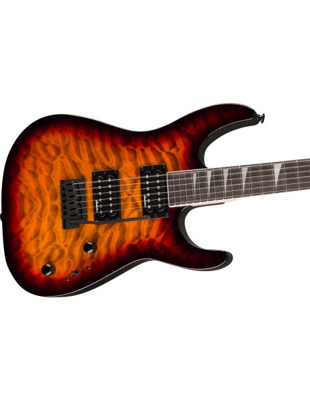 JACKSON JS20 DKQ 2PT TRASPARENT TOBACCO BURST JACKSON JS20 DKQ 2PT TRASPARENT TOBACCO BURST
