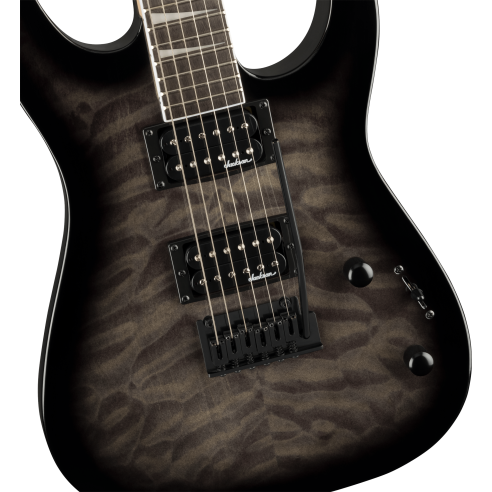 JACKSON JS20 DKQ 2PT TRASPARENT BLACK