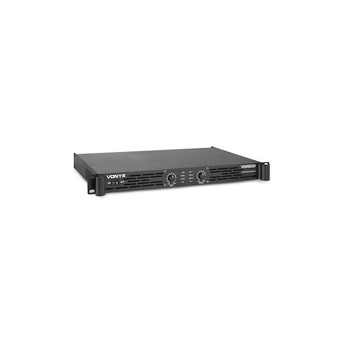 Vonyx VDA500 PA Amplifier 1U 2 x250W
