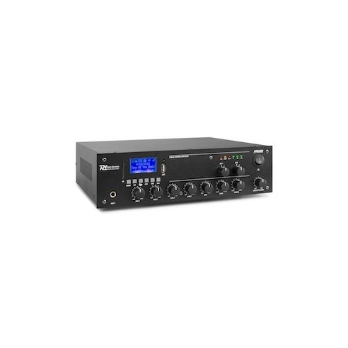 Power Dynamics PPA502 100V Mixer-2 Zone Amp 50W BT