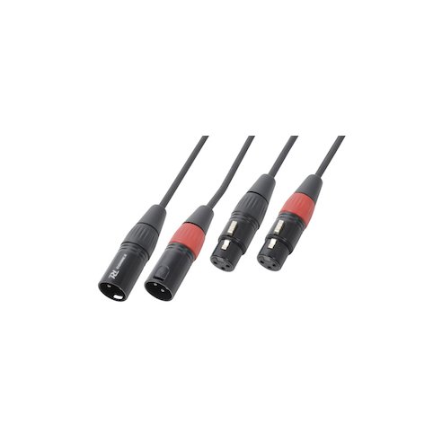 Power Dynamics Connex CX60-3 Cable 2xXLR M-2xXLR F 3.0m
