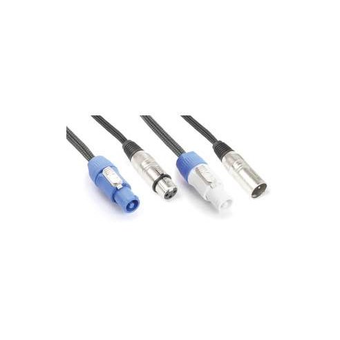Power Dynamics Connex CX06-2 PwcB/XLR M-PwcA/XLR F 2m