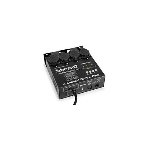 BeamZ DMX004DII 4 Channel Switch Pack