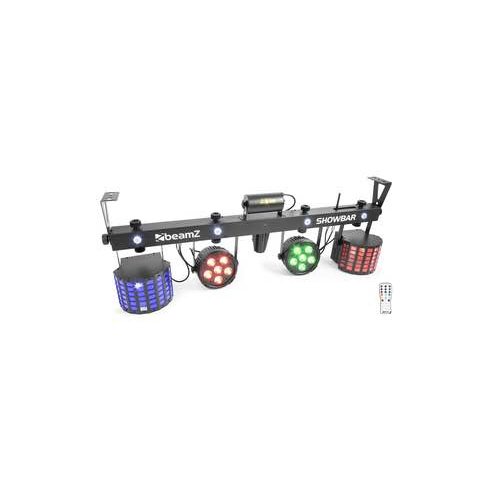 BeamZ ShowBar 2xPAR 6x6in 2xDerby, Laser