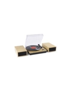 Fenton RP165L Record Player+Sp.BT LightWood