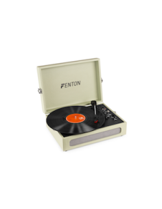 Fenton RP118C Record Player BTout Green