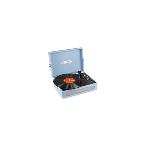 Fenton RP118E Record Player BTout Blue