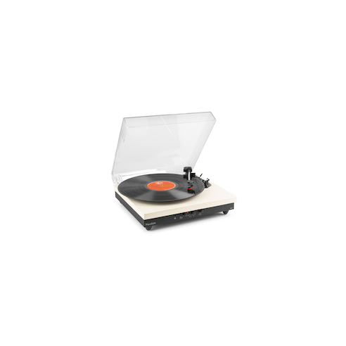 Audizio RP113C Record Player Btout Creme