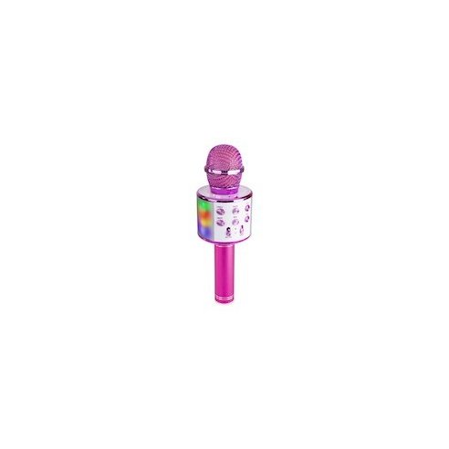 Max KM15P Karaoke Micro BT/MP3 LED Pink