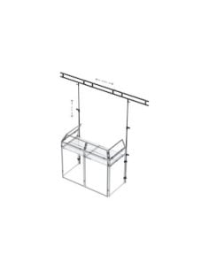 Vonyx DB3L Lightbridge for DB3 2,7m+bag
