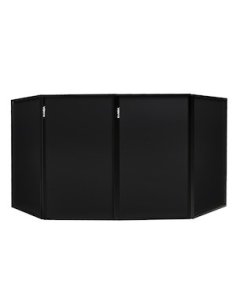 Vonyx DB2B Foldable DJscreen 120x70x4 Bl