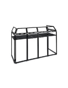 Vonyx DB5 Pro DJ Alum.Booth Large 2.0m B/