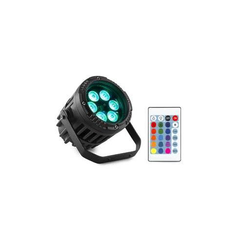 BeamZ BWA63 LED AluPAR IP65 6x3W RGB IRC