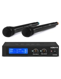 Vonyx WM522 Micro VHF 2CH HH Display