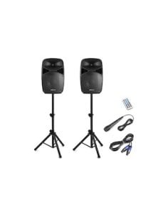 Vonyx VPS122A ActSpeakSet12LED & Stands