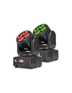 BeamZ MHL36 Set 2xWash 4x9W 3in1 incl bag