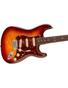 FENDER 70TH AM PRO II STRAT RW COMET BURST 2