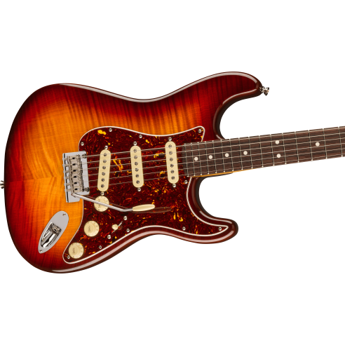 FENDER 70TH AM PRO II STRAT RW COMET BURST
