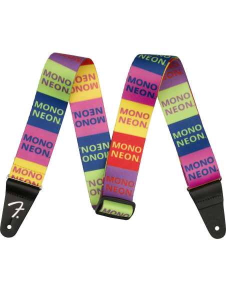 FENDER STRAP MONONEON LOGO FENDER STRAP MONONEON LOGO