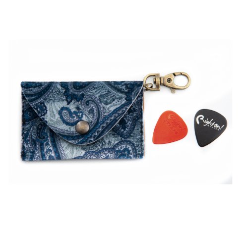 RIGHTON! STRAPS Righton Straps Pick Pouch Paisley Blue