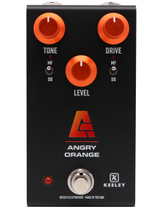 KEELEY ANGRY ORANGE DISTORTION AND FUZZ