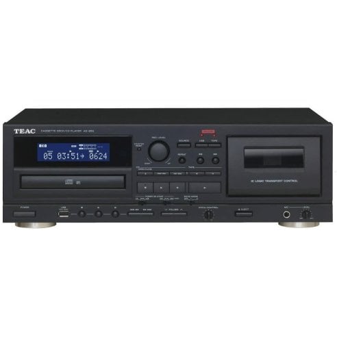 TEAC AD 850 SE CD PLAYER/CASSETTE/USB BLACK