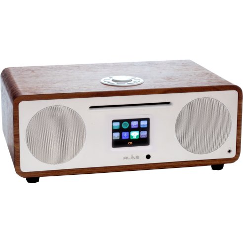 RLINE Radio RLINE Play S3 Walnut Lisbona
