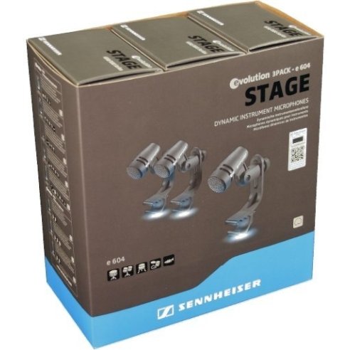 SENNHEISER 3PACK e604