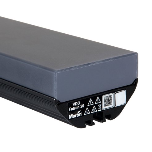 MARTIN VDO Fatron square smoked diffuser 1000mm.