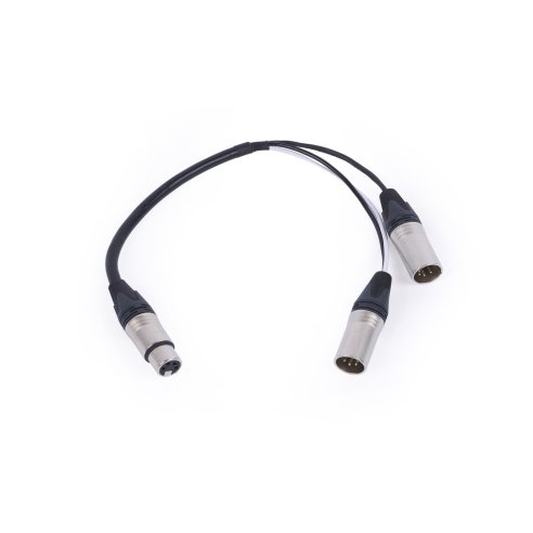 MARTIN Power+data in cable XLR4/XLR5-XLR4 0,25m.