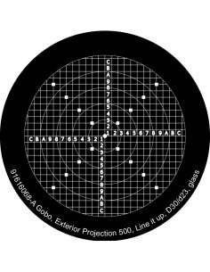 MARTIN Exterior Projection 500 setup gobo.