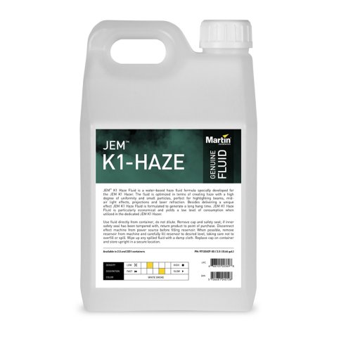 MARTIN JEM K1 Haze fluid (4 x 2,5l).