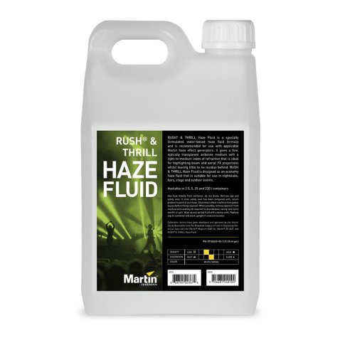 MARTIN RUSH & THRILL Haze fluid (4 x 2,5l).