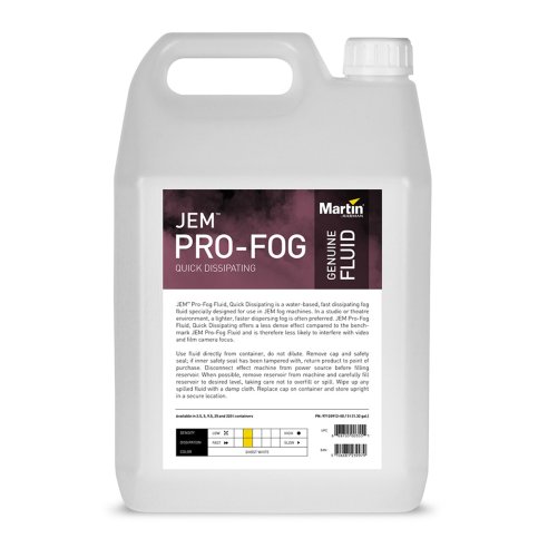 MARTIN JEM Pro-Fog fluid quick dissipating (4 x 5l).