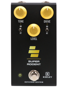 KEELEY SUPER RODENT OVERDRIVE AND DISTORTION