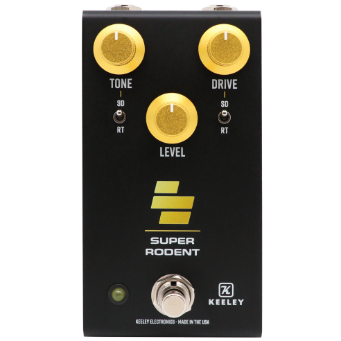 KEELEY SUPER RODENT OVERDRIVE AND DISTORTION