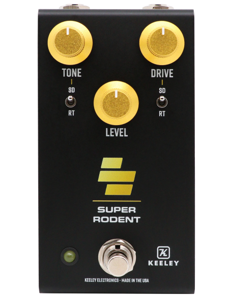KEELEY SUPER RODENT OVERDRIVE AND DISTORTION KEELEY SUPER RODENT OVERDRIVE AND DISTORTION