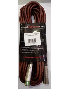 LUCKY MUSIC CA006/10 XLR/XLR 10 MT.